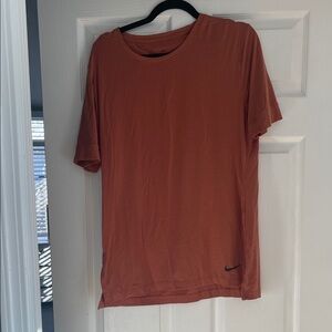 Nike Men's Burnt Orange Short Sleeve Tee